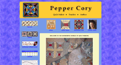 Desktop Screenshot of peppercory.com